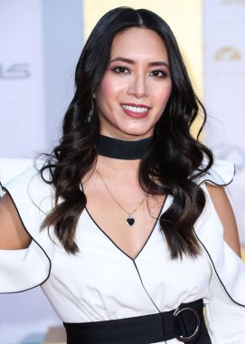 Kanadalı aktris Chantal Thuy, 11 Aralık 2021 'de Beverly Hilton Hotel' de düzenlenen 19. Unutulmaz Asya Amerikan Ödülleri 'ne geliyor.. 