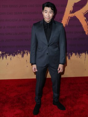 Avustralyalı aktör Chris Pang, 11 Aralık 2021 'de Beverly Hilton Hotel' de düzenlenen 19. Unutulmaz Asya Amerikan Ödülleri 'ne geliyor.. 