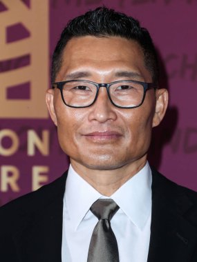 Amerikalı aktör Daniel Dae Kim, 11 Aralık 2021 'de Beverly Hilton Hotel' de düzenlenen 19. Unutulmaz Asya Amerikan Ödülleri 'ne geliyor..