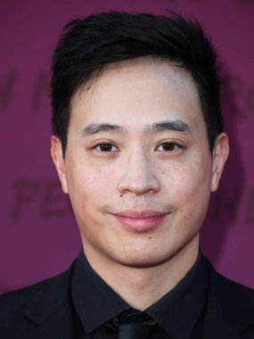 Kanadalı aktör Hayden Szeto, 11 Aralık 2021 'de Beverly Hilton Hotel' de düzenlenen 19. Unutulmaz Asya Amerikan Ödülleri 'ne geliyor..