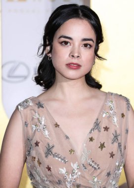 Aktris Julia Rehwald, 11 Aralık 2021 'de Beverly Hilton Hotel' de düzenlenen 19. Unutulmaz Asya Amerikan Ödülleri 'ne geliyor.. 