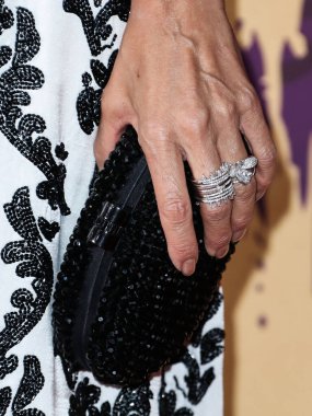 Amerikalı aktris Kelly Hu, 11 Aralık 2021 'de Beverly Hilton Hotel' de düzenlenen 19. Unutulmaz Asya Amerikan Ödülleri 'ne geliyor..