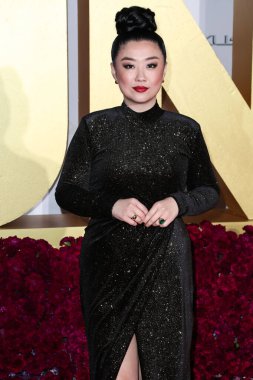 Aktris Sherry Cola, 11 Aralık 2021 'de Beverly Hilton Hotel' de düzenlenen 19. Unutulmaz Asya Amerikan Ödülleri 'ne geliyor.. 