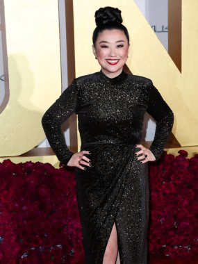 Aktris Sherry Cola, 11 Aralık 2021 'de Beverly Hilton Hotel' de düzenlenen 19. Unutulmaz Asya Amerikan Ödülleri 'ne geliyor.. 