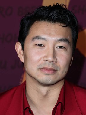 Kanadalı aktör Simu Liu, 11 Aralık 2021 'de Beverly Hilton Hotel' de düzenlenen 19. Unutulmaz Asya Amerikan Ödülleri 'ne geliyor.. (