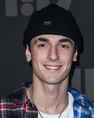 YouTuber Bryce Hall, 9 Aralık 2021 'de Hollywood, Los Angeles, Kaliforniya, ABD' de düzenlenen ve Scout Willis, BIA ve Kehlani 'nin performanslarıyla Grammy adayı sanatçı Halsey' nin ev sahipliğini yaptığı Flip Grand Launch etkinliğine geliyor..