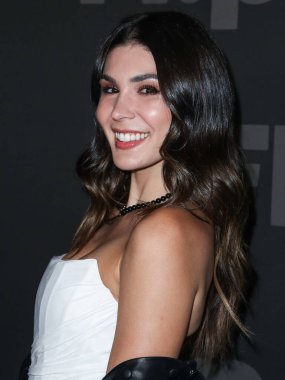 Gazeteci Cathy Kelley, 9 Aralık 2021 'de Hollywood, Los Angeles, Kaliforniya, ABD' de düzenlenen ve Scout Willis, BIA ve Kehlani 'nin performanslarıyla Grammy adayı sanatçı Halsey' nin sunduğu Flip Grand Launch etkinliğine geldi.
