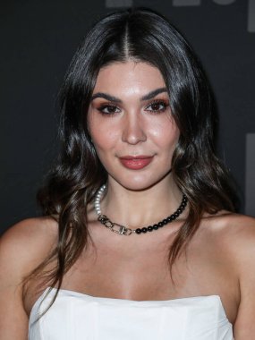 Gazeteci Cathy Kelley, 9 Aralık 2021 'de Hollywood, Los Angeles, Kaliforniya, ABD' de düzenlenen ve Scout Willis, BIA ve Kehlani 'nin performanslarıyla Grammy adayı sanatçı Halsey' nin sunduğu Flip Grand Launch etkinliğine geldi.