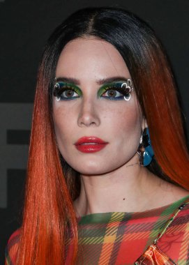 Şarkıcı Halsey (Ashley Nicolette Frangipane), 9 Aralık 2021 'de Hollywood, Los Angeles, Kaliforniya, ABD' de bulunan Avalon Hollywood 'da bulunan Scout Willis, BIA ve Kehlani' nin performanslarıyla Grammy ödüllü sanatçı Halsey 'nin sunduğu Flip Grand Launch Organizasyonu' na geldi.