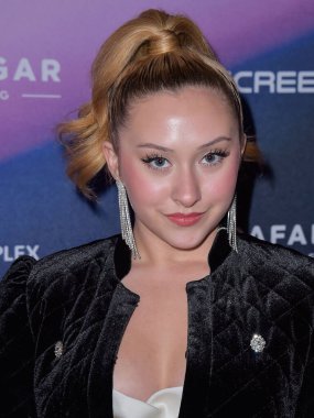 Brooklynne Webb, 8 Aralık 2021 'de CGV Sinema Sineması' nda yapılan 'MONSTA X: The Dreaming' in dünya prömiyerine geldi..