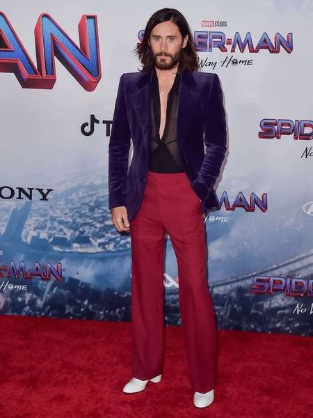 Amerikaanse Acteur Jared Leto Arriveert Het Premiere Columbia Pictures Spider — Stockfoto