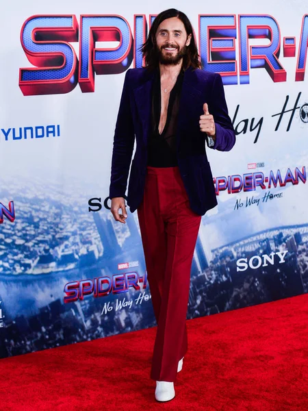 Amerikaanse Acteur Jared Leto Arriveert Het Premiere Columbia Pictures Spider — Stockfoto