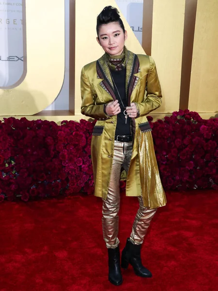 Actrice Celia Arriveert 19E Jaarlijkse Onvergetelijke Gala Asian American Awards — Stockfoto