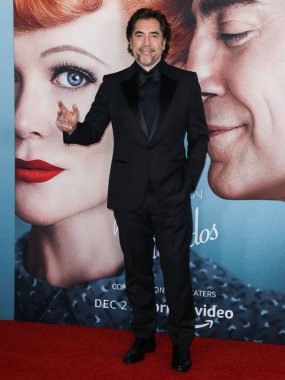 Aktör Javier Bardem, 6 Aralık 2021 'de Los Angeles, Kaliforniya, ABD' de bulunan Los Angeles Film Müzesi 'nde düzenlenen Amazon Stüdyoları' nın 'Being The Ricardos' prömiyerine geldi.. 