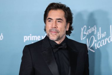 Aktör Javier Bardem, 6 Aralık 2021 'de Los Angeles, Kaliforniya, ABD' de bulunan Los Angeles Film Müzesi 'nde düzenlenen Amazon Stüdyoları' nın 'Being The Ricardos' prömiyerine geldi.. 
