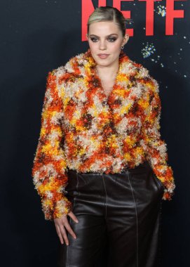 Aktris Rene Rapp, Netflix 'in 5 Aralık 2021' de Lincoln Center 'da düzenlenen 