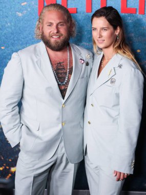 Aktör Jonah Hill ve kız arkadaşı Sarah Brady, Netflix 'in 