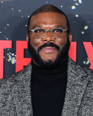 Aktör Tyler Perry, Netflix 'in 5 Aralık 2021' de Lincoln Center 'da düzenlenen 