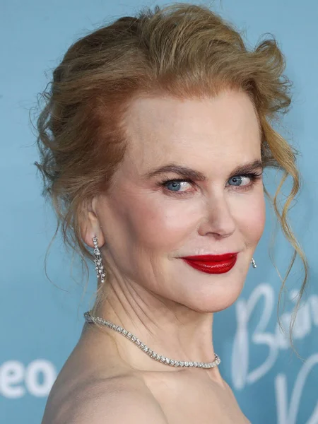 Attrice Nicole Kidman Con Indosso Abito Armani Prive Scarpe Jimmy — Foto Stock