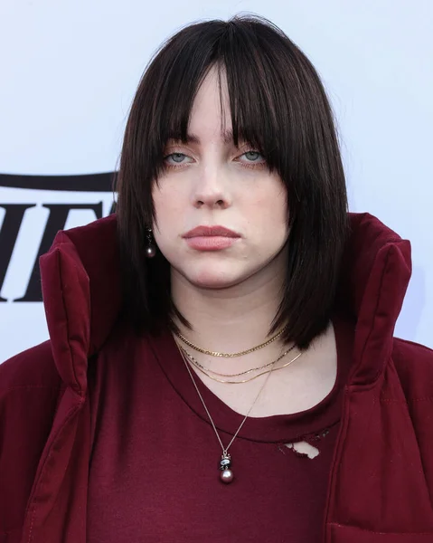 Billie Eilish Arriva Variety 2021 Music Hitmakers Brunch Presentato Peacock — Foto Stock