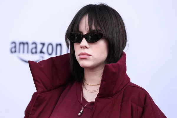 Singer Billie Eilish Arrives Variety 2021 Music Hitmakers Brunch Presented — Stock Photo, Image