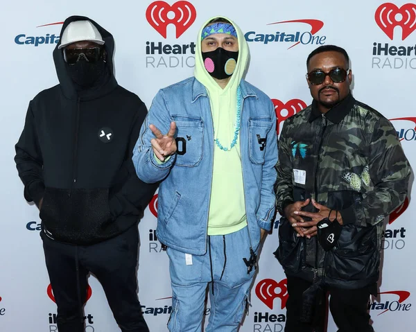 Taboo Apl Black Eyed Peas Przybywają Iheartradio 102 Kiis Jingle — Zdjęcie stockowe