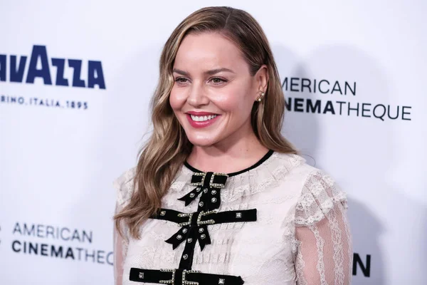 Atriz Abbie Cornish Chega 35Th Annual American Cinematheque Awards Homenageando — Fotografia de Stock