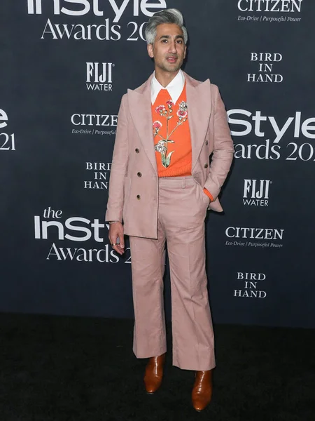 Tan France Arrives 6Th Annual Instyle Awards 2021 Held Getty — Stock Photo, Image