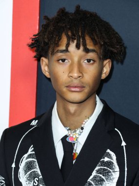 Aktör Jaden Smith, Warner Bros. Pictures 'King Richard' ın kapanış gecesi galası için 14 Kasım 2021 'de Hollywood, Los Angeles, Kaliforniya, ABD' deki TCL Çin Tiyatrosu IMAX 'e geldi.