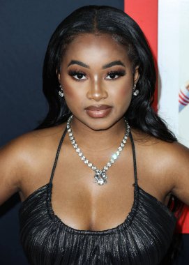 Aktris Layla Crawford, 14 Kasım 2021 tarihinde Hollywood, Los Angeles, Kaliforniya, ABD 'de düzenlenen TCL Çin Tiyatrosu IMAX' ta düzenlenen Warner Bros. Pictures 'King Richard' ın 2021 AFI Fest Kapanış Gecesi 'ne geldi.