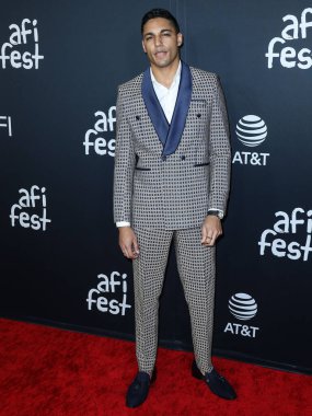 Aktör Michael Evans Behling, Warner Bros. Pictures 'King Richard' ın kapanış gecesi galası için 14 Kasım 2021 'de Hollywood, Los Angeles, Kaliforniya, ABD' de bulunan TCL Çin Tiyatrosu IMAX 'e geldi..