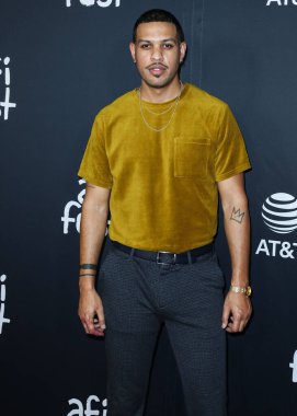 Aktör Sarunas J. Jackson, Warner Bros. Pictures 'King Richard' ın kapanış gecesi galası için 14 Kasım 2021 'de Hollywood, Los Angeles, Kaliforniya, ABD' de bulunan TCL Çin Tiyatrosu IMAX 'a geldi..