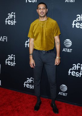 Aktör Sarunas J. Jackson, Warner Bros. Pictures 'King Richard' ın kapanış gecesi galası için 14 Kasım 2021 'de Hollywood, Los Angeles, Kaliforniya, ABD' de bulunan TCL Çin Tiyatrosu IMAX 'a geldi.