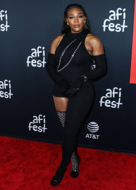Alexis Olympia Ohanian Jr. ve anne / Amerikalı tenisçi Serena Williams 14 Kasım 2021 'de Hollywood' daki TCL Çin Tiyatrosu IMAX 'ta düzenlenen Warner Bros. Pictures' King Richard 'ın 2021 Kapanış Gecesi' ne geldiler.
