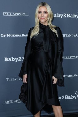 Televizyon kişiliği Morgan Stewart, 13 Kasım 2021 'de Batı Hollywood, Los Angeles, Kaliforniya, ABD' deki Pacific Design Center 'da düzenlenen Baby2Baby 10 yıllık galasına geldi.. 