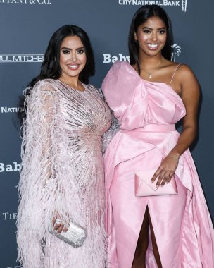 Vanessa Bryant and daughter Natalia Diamante Bryant arrive at the Baby2Baby 10-Year Gala 2021 held at the Pacific Design Center on November 13, 2021 in West Hollywood, Los Angeles, California, United States. clipart
