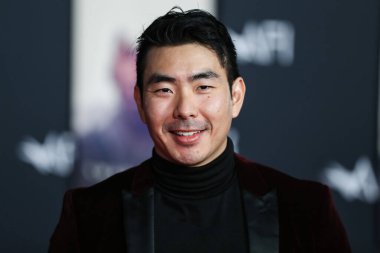 Aktör Lee Shorten, 12 Kasım 2021 'de Hollywood, Los Angeles, Kaliforniya, ABD' de düzenlenen TCL Çin Tiyatrosu IMAX 'ta düzenlenen 2021 AFI Festivali - Apple' ın Dünya Gala Filmleri 'Kuğu Şarkısı' na geldi.. 