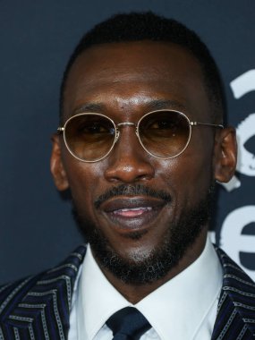 Aktör Mahershala Ali, 12 Kasım 2021 'de Hollywood, Los Angeles, Kaliforniya, ABD' de düzenlenen TCL Çin Tiyatrosu IMAX 'ta düzenlenen 2021 AFI Fest - Apple' ın Dünya Gala Filmleri 'Kuğu Şarkısı' na geldi..