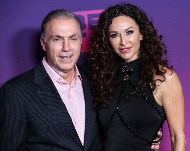 Aktör Al Sapienza ve aktris Sofia Milos, 9 Kasım 2021 'de Batı Hollywood EDITION Oteli' nde düzenlenen Paula Patton 'ın BET + Original' Fedakarlığının Los Angeles Özel Gösterimi 'ne geldiler.. 