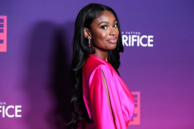 Aktris / şarkıcı Coco Jones (ayakkabı detayı), 9 Kasım 2021 'de Batı Hollywood EDITION Hotel' de düzenlenen Paula Patton 'ın BET + Original' Sacrifice 'sinin Los Angeles Özel Gösterimi' ne geldi..