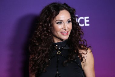 Aktris Sofia Milos, 9 Kasım 2021 'de Batı Hollywood EDITION Oteli' nde düzenlenen Paula Patton 'un BET + Original' Sacrifice 'sinin Los Angeles Özel Gösterimi' ne geldi.. 