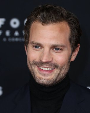 Aktör Jamie Dornan, 8 Kasım 2021 'de Los Angeles, Kaliforniya, ABD' deki Akademi Sinema Müzesi 'nde düzenlenen Focus Filmleri' Belfast 'ın Los Angeles prömiyerine geldi.. 