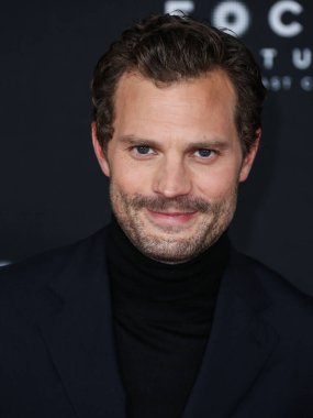 Aktör Jamie Dornan, 8 Kasım 2021 'de Los Angeles, Kaliforniya, ABD' deki Akademi Sinema Müzesi 'nde düzenlenen Focus Filmleri' Belfast 'ın Los Angeles prömiyerine geldi.. 