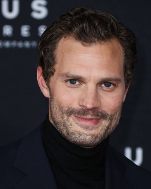 Aktör Jamie Dornan, 8 Kasım 2021 'de Los Angeles, Kaliforniya, ABD' deki Akademi Sinema Müzesi 'nde düzenlenen Focus Filmleri' Belfast 'ın Los Angeles prömiyerine geldi.. 