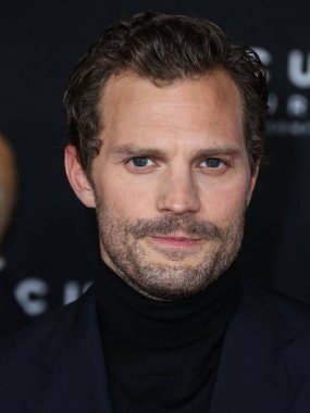 Aktör Jamie Dornan, 8 Kasım 2021 'de Los Angeles, Kaliforniya, ABD' deki Akademi Sinema Müzesi 'nde düzenlenen Focus Filmleri' Belfast 'ın Los Angeles prömiyerine geldi.. 