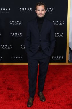 Aktör Jamie Dornan, 8 Kasım 2021 'de Los Angeles, Kaliforniya, ABD' deki Akademi Sinema Müzesi 'nde düzenlenen Focus Filmleri' Belfast 'ın Los Angeles prömiyerine geldi.. 