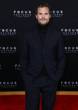 Aktör Jamie Dornan, 8 Kasım 2021 'de Los Angeles, Kaliforniya, ABD' deki Akademi Sinema Müzesi 'nde düzenlenen Focus Filmleri' Belfast 'ın Los Angeles prömiyerine geldi.. 