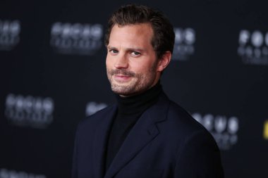 Aktör Jamie Dornan, 8 Kasım 2021 'de Los Angeles, Kaliforniya, ABD' deki Akademi Sinema Müzesi 'nde düzenlenen Focus Filmleri' Belfast 'ın Los Angeles prömiyerine geldi.. 