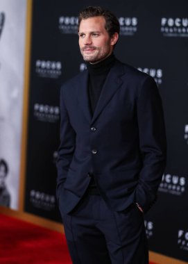 Aktör Jamie Dornan, 8 Kasım 2021 'de Los Angeles, Kaliforniya, ABD' deki Akademi Sinema Müzesi 'nde düzenlenen Focus Filmleri' Belfast 'ın Los Angeles prömiyerine geldi.. 