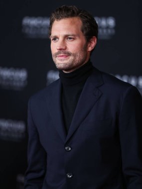 Aktör Jamie Dornan, 8 Kasım 2021 'de Los Angeles, Kaliforniya, ABD' deki Akademi Sinema Müzesi 'nde düzenlenen Focus Filmleri' Belfast 'ın Los Angeles prömiyerine geldi.. 